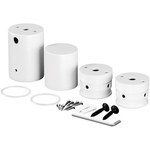 Изображение товара Набор для вертикального накладного монтажа Nemo белый Maytoni Круглый 360° 20313