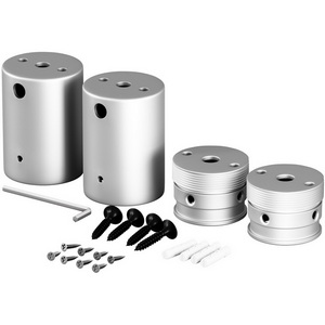 Изображение товара Набор для двухстороннего накладного монтажа Nemo серебро Maytoni Круглый 360° 20319