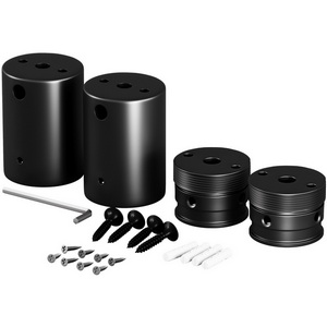 Изображение товара Набор для двухстороннего накладного монтажа Nemo черный Maytoni Круглый 360° 20320