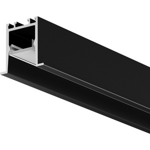 Изображение товара Алюминиевый профиль световая линия встраиваемый под гипсокартон скрытого монтажа 22x22 черный, 2 м, ALM-2222-B-2M Maytoni 632013
