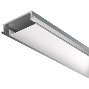 Изображение товара Алюминиевый профиль встраиваемый с накладным фланцем 30x6 серебро, 2 м Maytoni Led Strip 632018