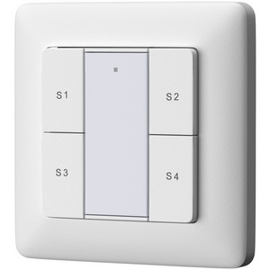 Изображение товара Настенная панель управления 4-х кнопочная DALI DT6 для одной группы и 4-х сцен Maytoni 721052