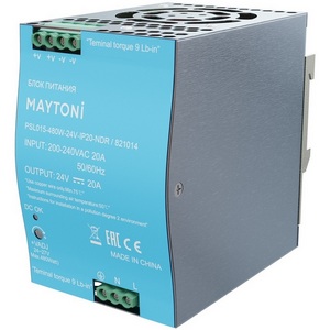 Изображение товара Блок питания PSL015 24В 480Вт Maytoni Блоки питания 24В 821014