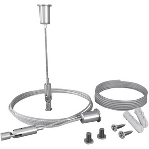 Изображение товара Комплект подвесов для радиусного профиля 2м с проводом питания Maytoni Радиусный профиль ALM-3535R-PE-2M