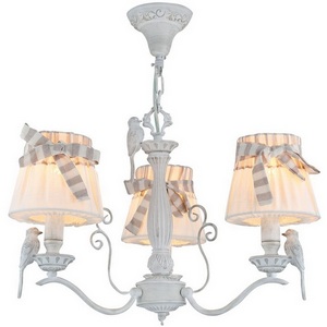 Изображение товара Подвесная люстра с птичками Maytoni Bird ARM013-03-W