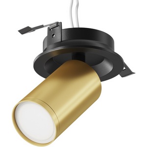 Изображение товара Встраиваемый светильник круглый FOCUS S GU10 1x10Вт Maytoni Technical C048CL-U-1BMG