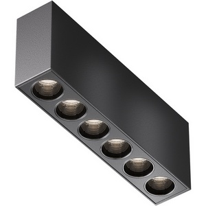 Изображение товара Потолочный накладной линейный светильник светодиодный Maytoni Points C066CL-12W3-6K-B