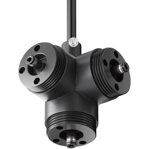 Изображение товара T-образный вертикальный коннектор для системы Shelf с вводом питания Maytoni Accessories for system Shelf CA016TC-P-B