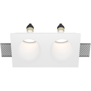Изображение товара Встраиваемый светильник под гипсокартон Gyps Modern GU10 2x35Вт Maytoni Technical DL002-1-02-W