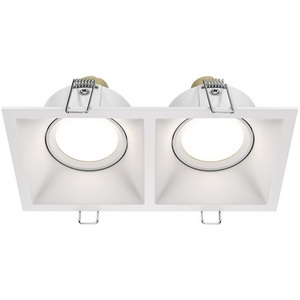 Изображение товара Потолочный светильник точечный встраиваемые ip20 Dot GU10 2x50Вт Maytoni Technical DL029-2-02W