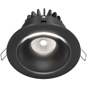 Изображение товара Встраиваемый светильник круглый Yin 4000K 1x12Вт 60° LED Maytoni Technical DL031-L12W4K-B
