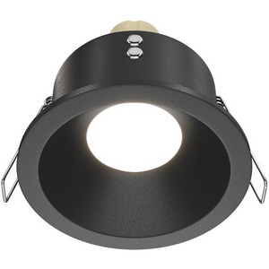 Изображение товара Точечный светильник влагозащищенный 220 в Zoom GU10 1x50Вт IP 65 Maytoni Technical DL032-2-01B