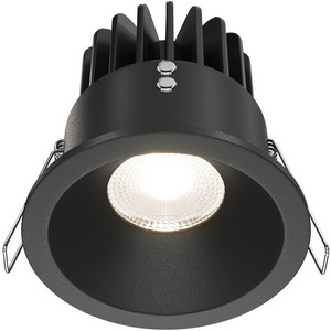 Изображение товара Точечный светильник влагозащищенный IP65 Zoom 4000K 1x12Вт 60° IP 65 Dim Triac LED Maytoni Technical DL034-L12W4K-D-B