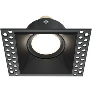 Изображение товара Встраиваемый светильник под гипсокартон Dot GU10 1x50Вт Maytoni Technical DL042-01-SQ-B