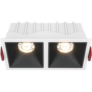 Изображение товара Встраиваемый светильник Alfa LED 3000K 2x10Вт 36° Dim Triac Maytoni Technical DL043-02-10W3K-D-SQ-WB