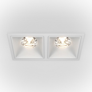 Изображение товара Встраиваемый светильник Alfa LED 3000K 2x15Вт 36° Maytoni Technical DL043-02-15W3K-SQ-W