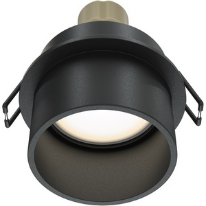 Изображение товара Встраиваемый светильник круглый Reif GU10 1x50Вт Maytoni Technical DL050-01B