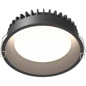 Изображение товара Встраиваемый светильник круглый IP44 светодиодный 8W Maytoni Okno DL055-18W3-4-6K-B