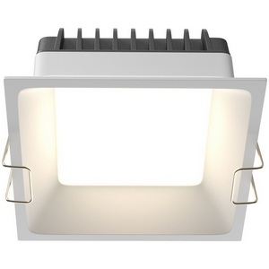 Изображение товара Точечный светильник влагозащищенный с пластиковым плафоном круглый IP44 светодиодный 12W Maytoni Okno DL056-12W3-4-6K-W