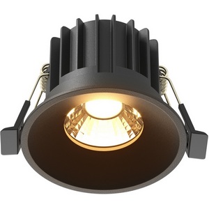 Изображение товара Встраиваемый светильник круглый светодиодный Maytoni Round DL058-12W2.7K-B