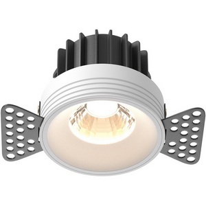 Изображение товара Встраиваемый светильник круглый под гипсокартон светодиодный Maytoni Round DL058-12W3K-TRS-W