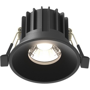 Изображение товара Встраиваемый светильник круглый светодиодный Maytoni Round DL058-12W4K-B