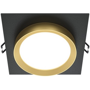 Изображение товара Потолочный светильник точечный встраиваемые с цоколем gx53 круглый Hoop GX53 1x15Вт Maytoni Technical DL086-GX53-SQ-BG