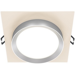 Изображение товара Встраиваемый светильник круглый Hoop GX53 1x15Вт Maytoni Technical DL086-GX53-SQ-WS