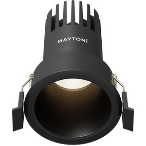 Изображение товара Встраиваемый светильник круглый светодиодный Maytoni Dip DL116-10W-4K-B