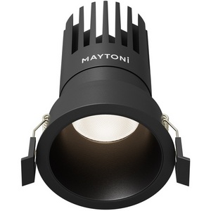 Изображение товара Встраиваемый светильник круглый светодиодный Maytoni Dip DL118-15W-4K-B