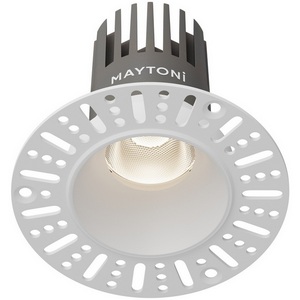 Изображение товара Встраиваемый светильник под гипсокартон светодиодный Maytoni Dip DL124-10W-4K-TRS-W