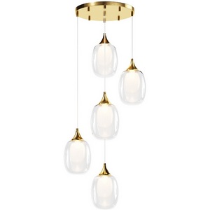 Изображение товара Подвесной светильник Maytoni MOD016PL-05BS Maytoni Aura MOD016PL-05BS