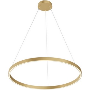 Изображение товара Подвесной светодиодный светильник Maytoni Rim MOD058PL-L42BSK кольцо