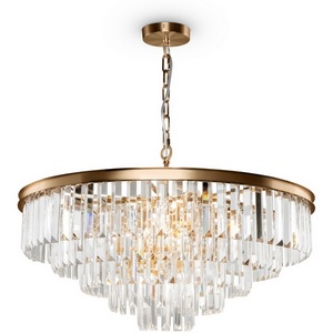 Изображение товара Подвесная каскадная люстра хрустальная Maytoni Revero MOD085PL-12BS