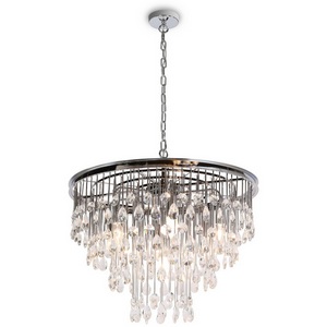 Изображение товара Подвесная каскадная люстра хрустальная Maytoni Linn MOD091PL-07CH с подвесками