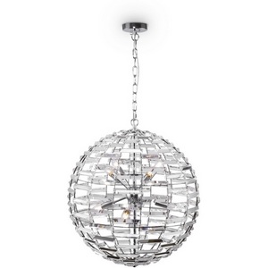 Изображение товара Подвесной светильник хрустальный Maytoni Palla MOD092PL-08CH в форме шара