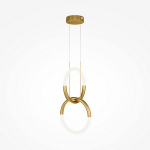 Изображение товара Подвесной светодиодный светильник Maytoni Node MOD165PL-L18G3K кольцо