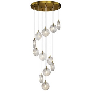 Изображение товара Подвесной светильник каскадный Maytoni Frozen MOD254PL-12BS