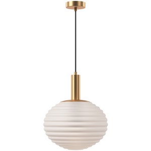 Изображение товара Подвесной светильник светодиодный Maytoni Reels MOD268PL-01G в форме шара