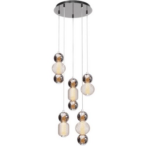 Изображение товара Подвесной светодиодный светильник Maytoni Drop MOD273PL-L80CH3K шарики