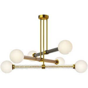 Изображение товара Потолочная люстра на штанге Maytoni Teatro MOD287PL-06BS шарики