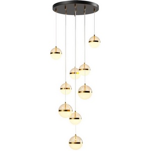 Изображение товара Подвесной светодиодный светильник Maytoni Area MOD295PL-L120BBS3K шарики