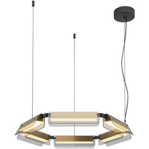 Изображение товара Подвесной светодиодный светильник Maytoni Flat MOD296PL-L40BS3K