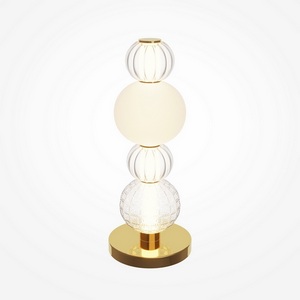 Изображение товара Настольная лампа светодиодная Maytoni Collar MOD301TL-L18G3K1 шарики
