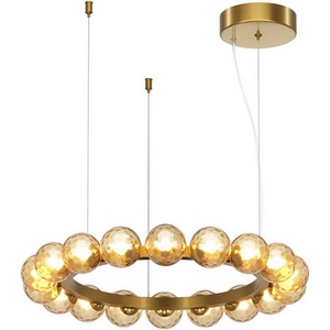 Изображение товара Подвесной светодиодный светильник Maytoni Ambre MOD331PL-L32BS3K шарики