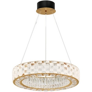 Изображение товара Подвесной хрустальный светодиодный светильник Maytoni Castello MOD336PL-L120G3K