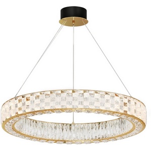 Изображение товара Подвесной хрустальный светодиодный светильник Maytoni Castello MOD336PL-L170G3K