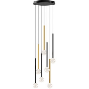 Изображение товара Подвесной светодиодный светильник каскадный Maytoni Bubble dream MOD383PL-L20BBS3K