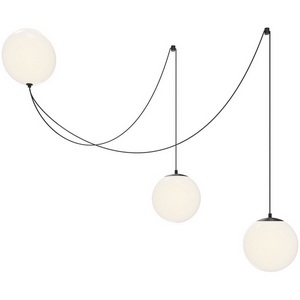 Изображение товара Подвесной светодиодный светильник Maytoni Twins MOD427PL-L30B3K1 шарики