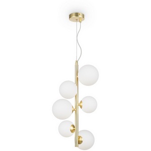 Изображение товара Подвесной светильник молекулы Maytoni Dallas MOD545PL-06BS